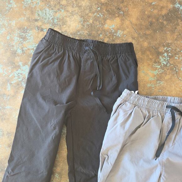 Hurley Boys Performance Jogger Lot of 2 Size 14/16 Black Gray Pants Active - Picture 4 of 10
